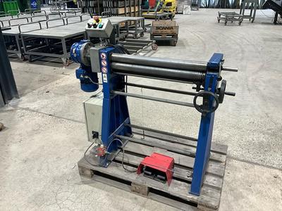 Översiktsbild av HM TTE 6/20- plate rolling machine